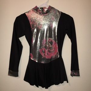 Girl’s Figure Skating Outfit Dress Dance Costume